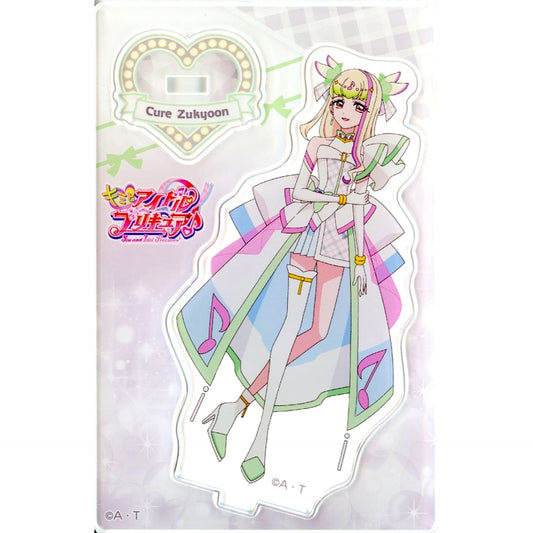 Cure Zukyun Hand on Elbow Kimi to Idol Precure Vol.4 Mini Acrylic Stand [USED]