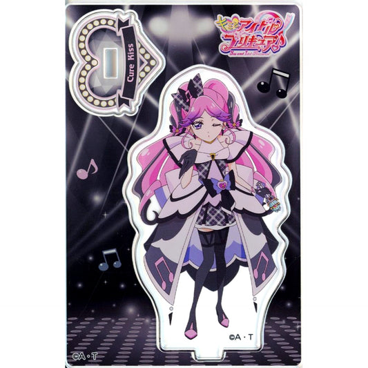 Cure Kiss High Angle Kimi to Idol Precure Vol.5 Mini Acrylic Stand [USED]