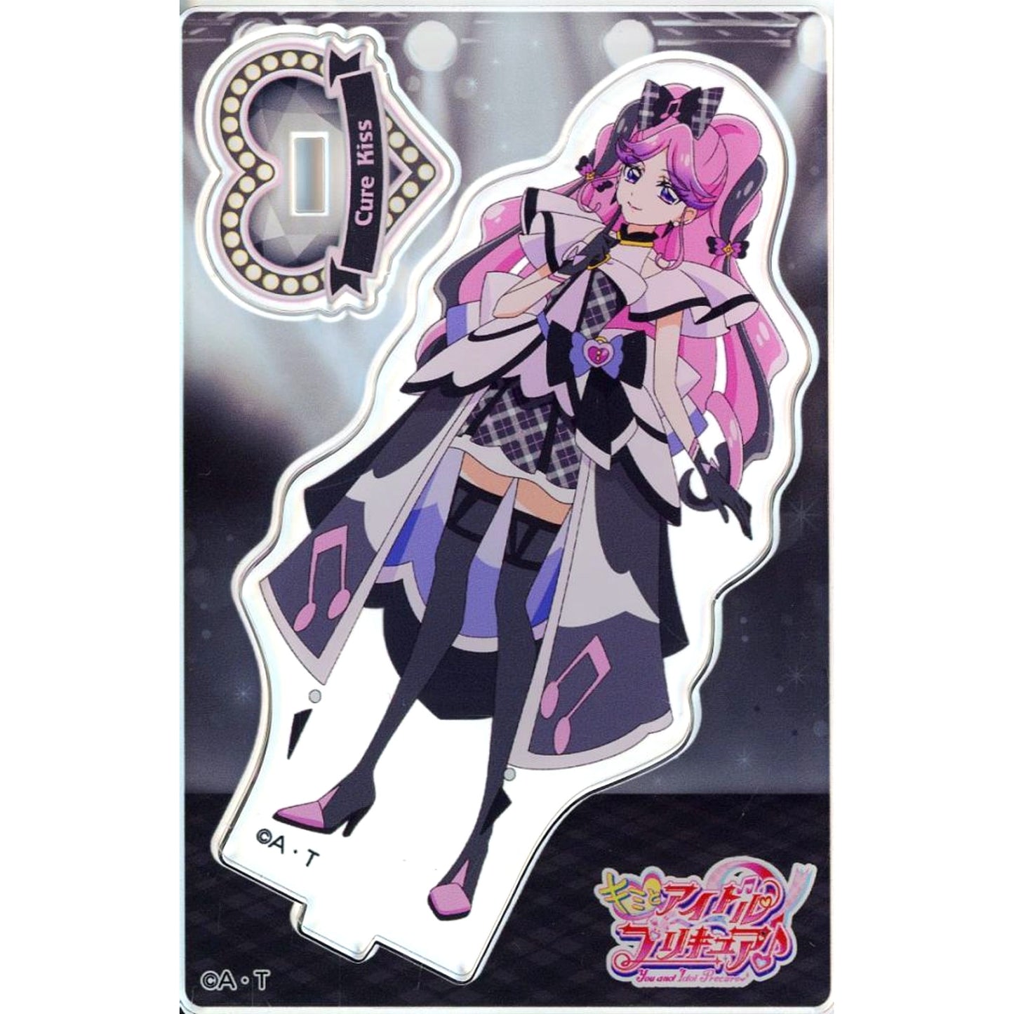 Cure Kiss Pointing Finger Kimi to Idol Precure Mini Acrylic Stand Vol.5 [USED]