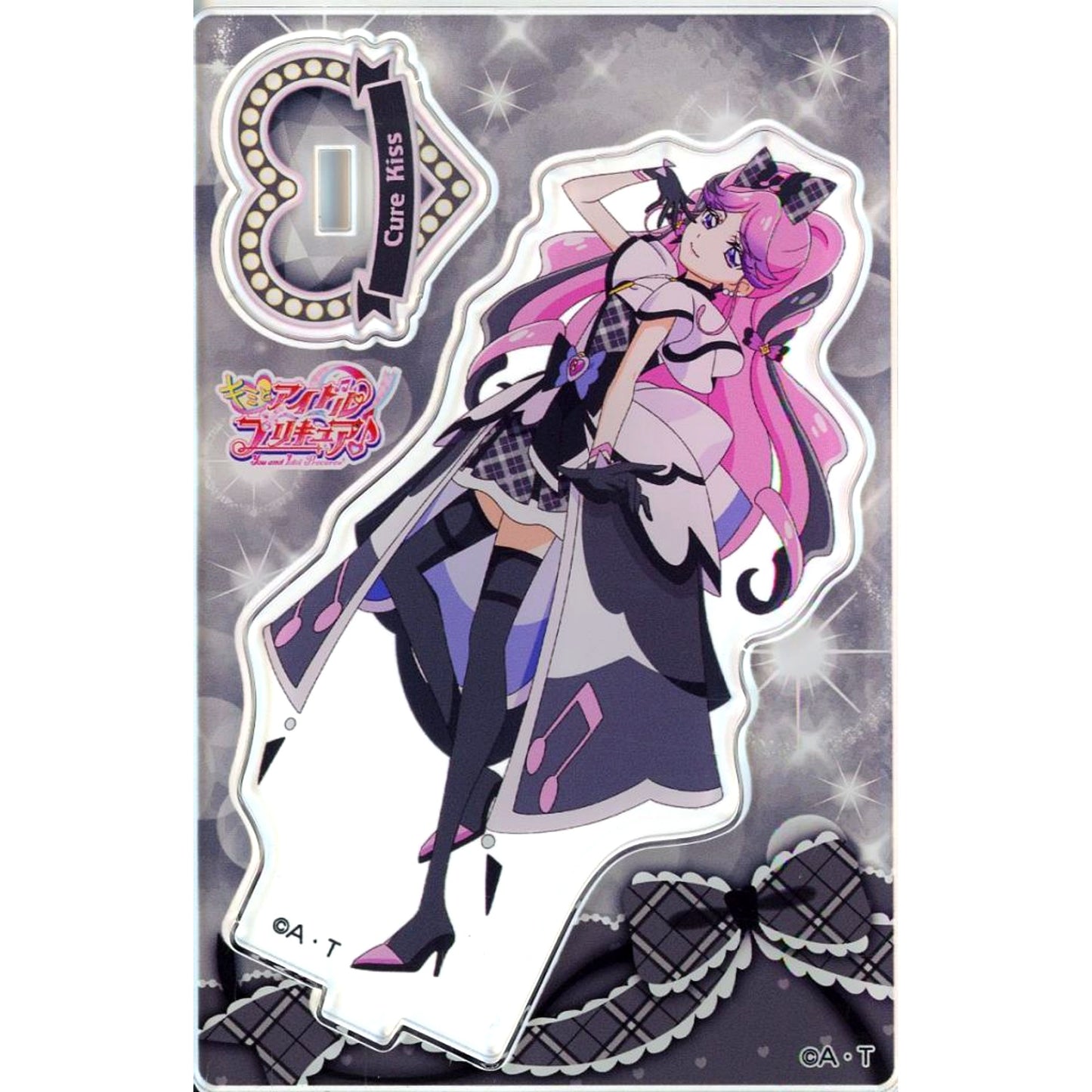 Cure Kiss Hand on Cheek Mini Acrylic Stand Vol.5 You and Idol Pretty Cure [USED]