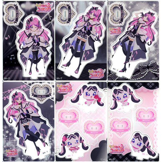 Set of 6 Kimi to Idol Precure Vol.5 Mini Acrylic Stand [USED]