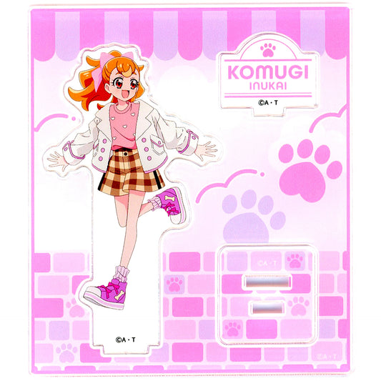 Komugi Inukai Wonderful Precure! Acrylic Stand Precure Pretty Store Pop-up Shop in Entetsu Department Store [USED]