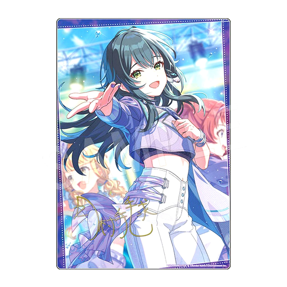 Temari Tsukimura Ameagari no Iris Ver. Autographed Acrylic Art Panel Gakuen Idolmaster C107 Goods [USED]