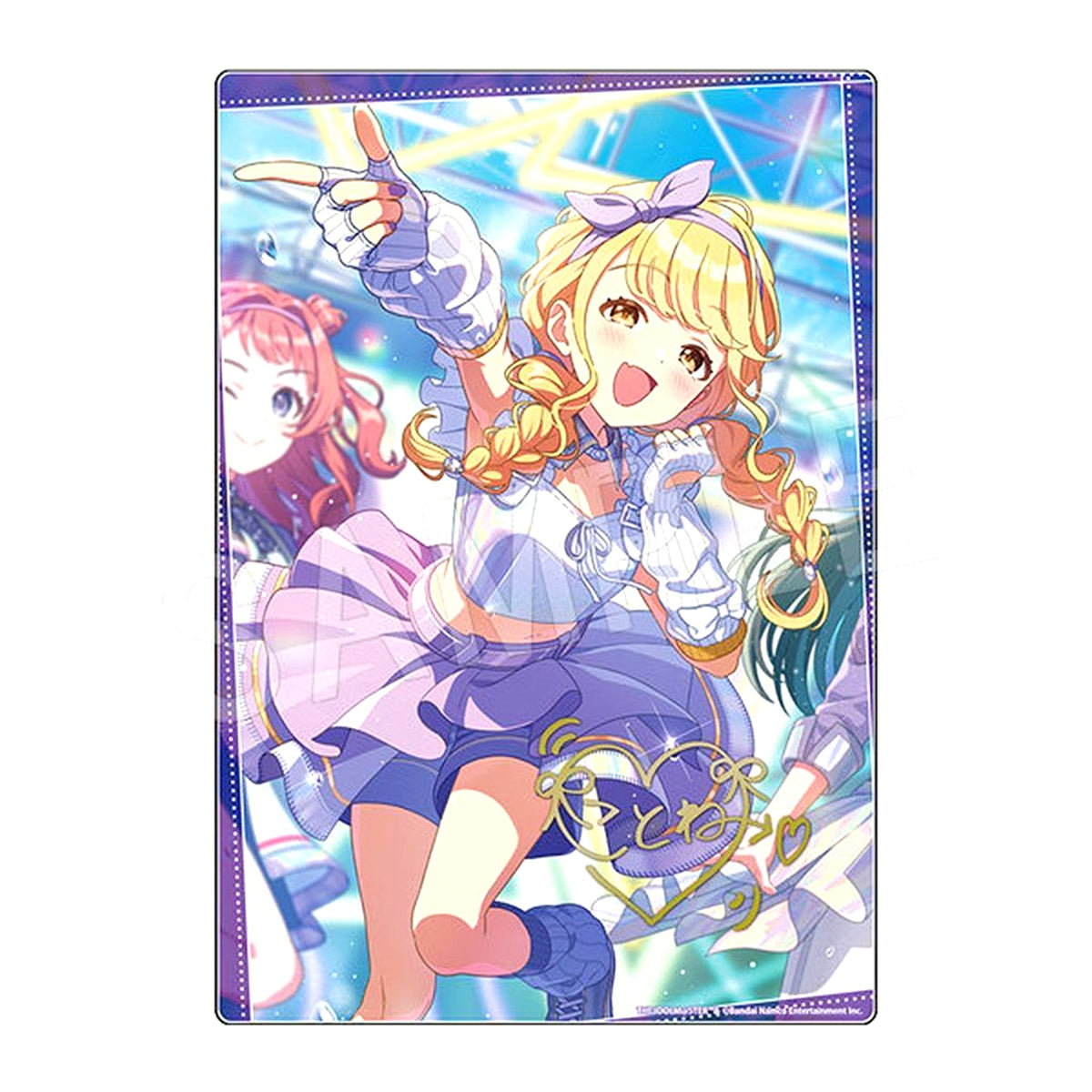 Kotone Fujita Iris After the Rain Ver. Gakuen Idolmaster C107 Goods Autographed Acrylic Art Panel [USED]