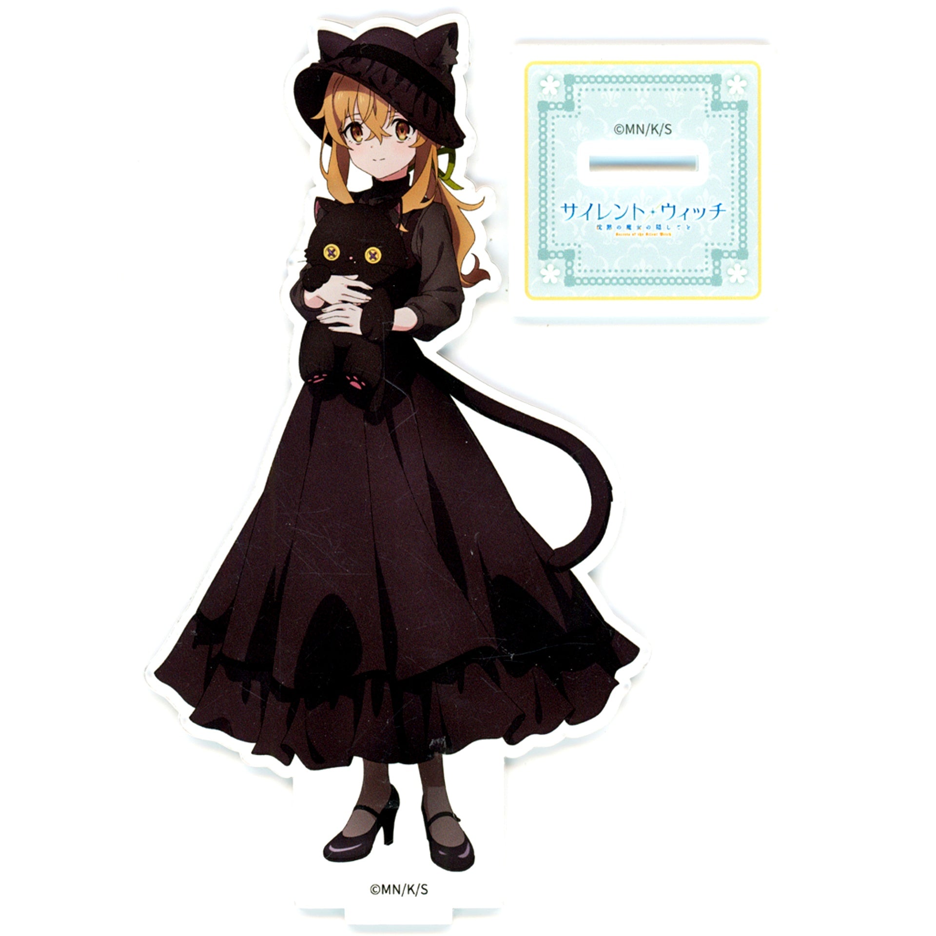 Monica Black Cat Silent Witch Acrylic Figure Stand [USED]
