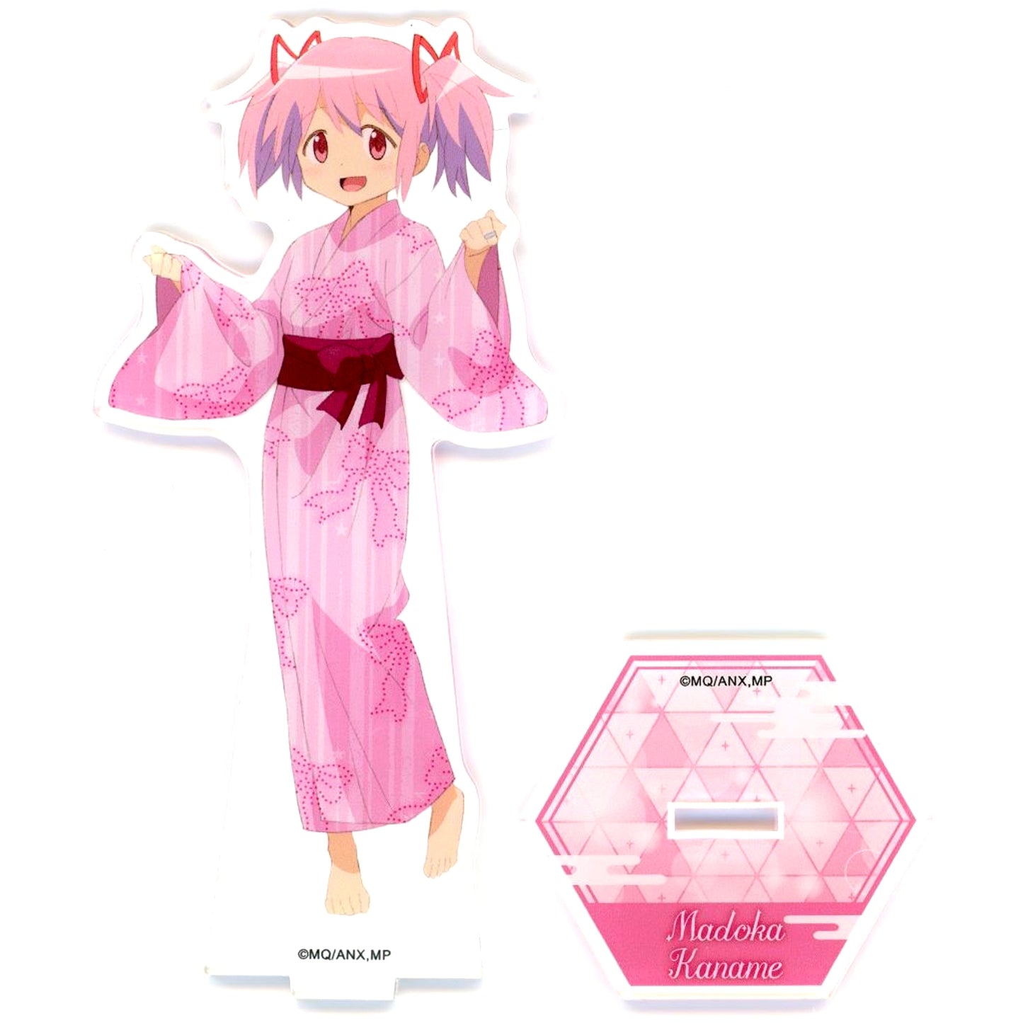 Madoka Kaname Full-Body Acrylic Stand Puella Magi Madoka Magica The Movie Rebellion x Gokurakuyu RAKU SPA [USED]