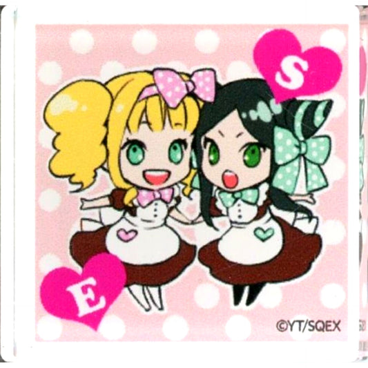 Elizabeth Midford, Sieglinde Sullivan Black Butler Black Label Memorial Arcade Trading Mini Acrylic Block Valentine Day [USED]