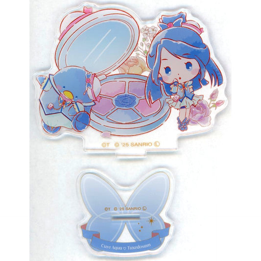 Cure Aqua Tuxedo Sam Acrylic Stand WEB Kuji Yes! Precure 5 GoGo! Sanrio Characters Prize C-5 [USED]
