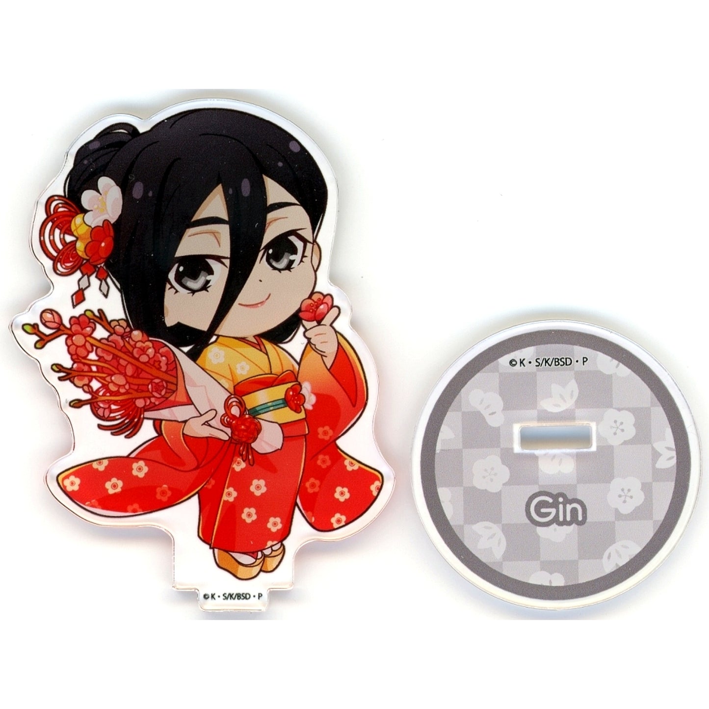 Gin Bungo Stray Dogs x NATSLIVE CAFE Vol. 7 Acrylic Stand Port Mafia [USED]