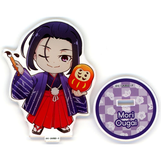 Ogai Mori Bungo Stray Dogs x NATSLIVE CAFE Vol. 7 Acrylic Stand [USED]