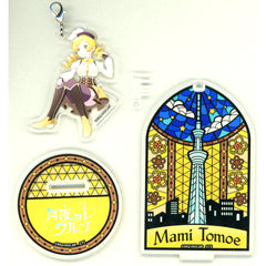 Mami Tomoe Swaying Acrylic Stand Tokyo Skytree x Puella Magi Madoka Magica Moonlight Waltz [USED]