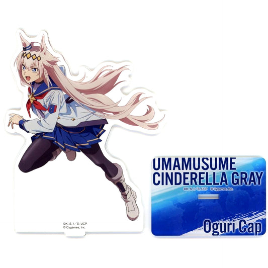 Oguri Cap Uma Musume Cinderella Gray Acrylic Stand Exhibition Monster's Hoofprints [USED]