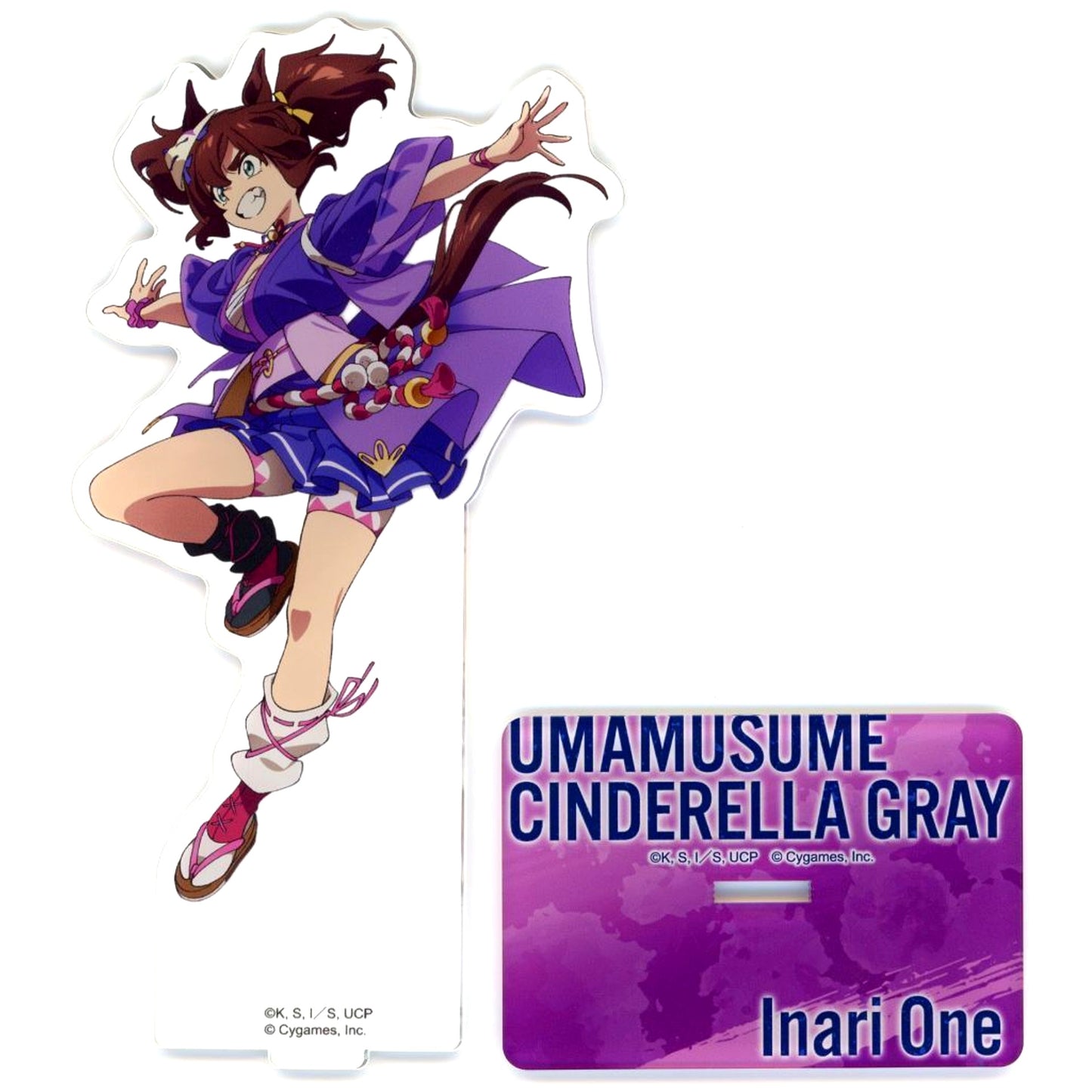 Inari One Uma Musume Cinderella Gray Acrylic Stand EXHIBITION Monster's Hoofprints Exhibition [USED]