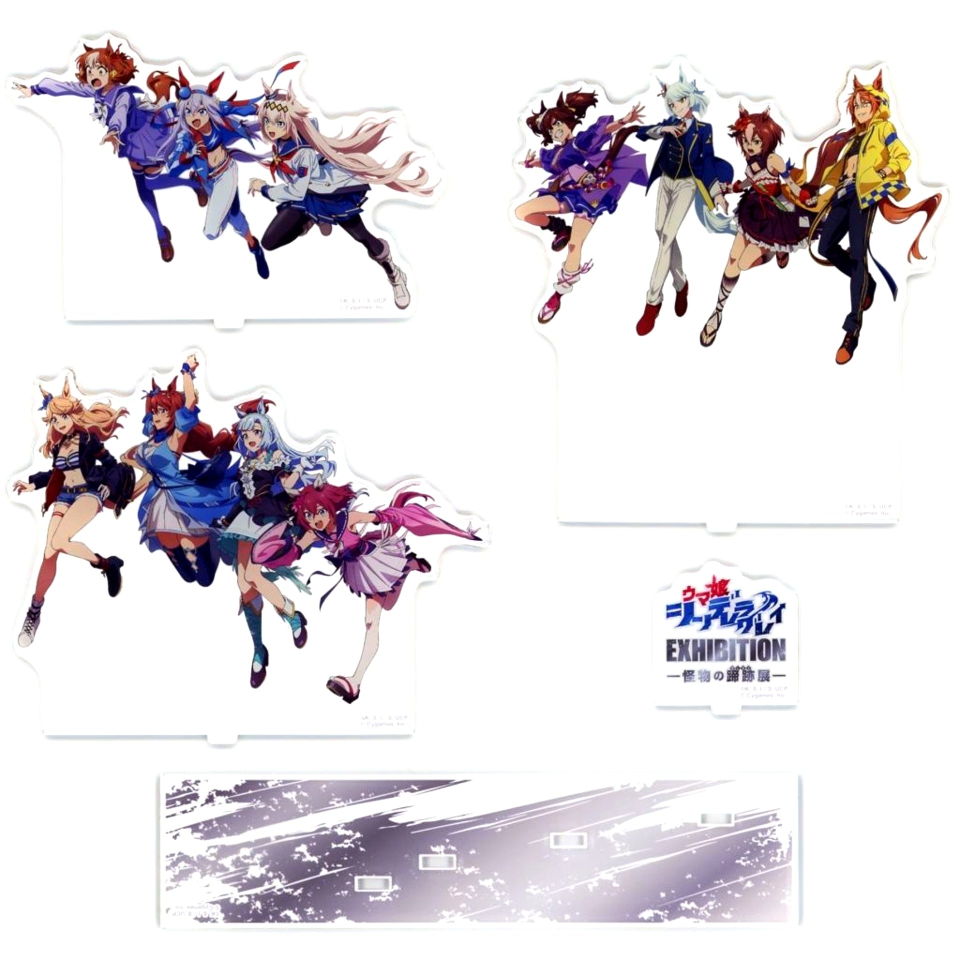 Group Acrylic Diorama Uma Musume Cinderella Gray EXHIBITION - Monster's Hoofprint Exhibition - [USED]