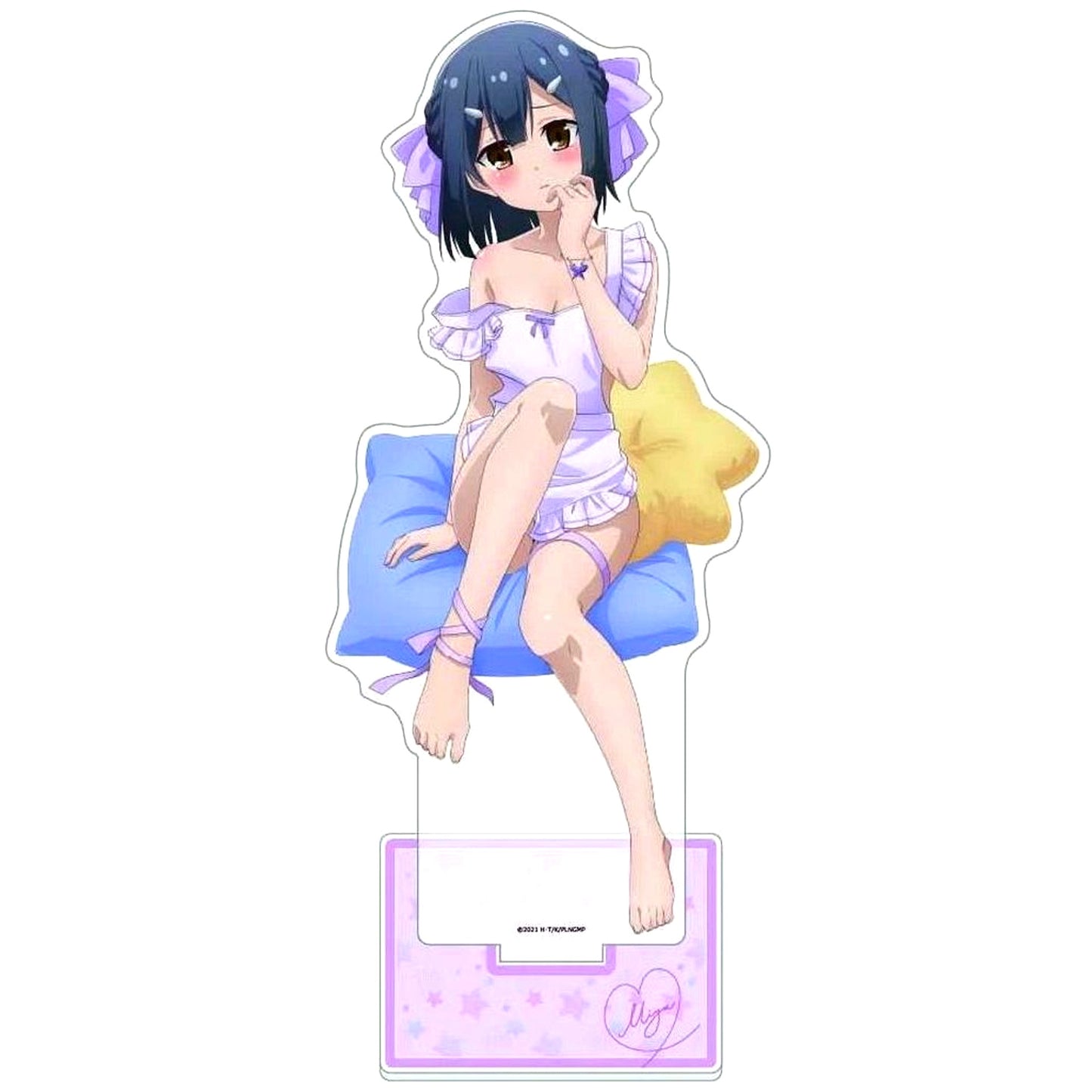 Miyu Edelfelt - Apron Illustration Extra Large Acrylic Stand Fate/kaleid liner Prisma Illya Movie Licht Nameless Girl [USED]