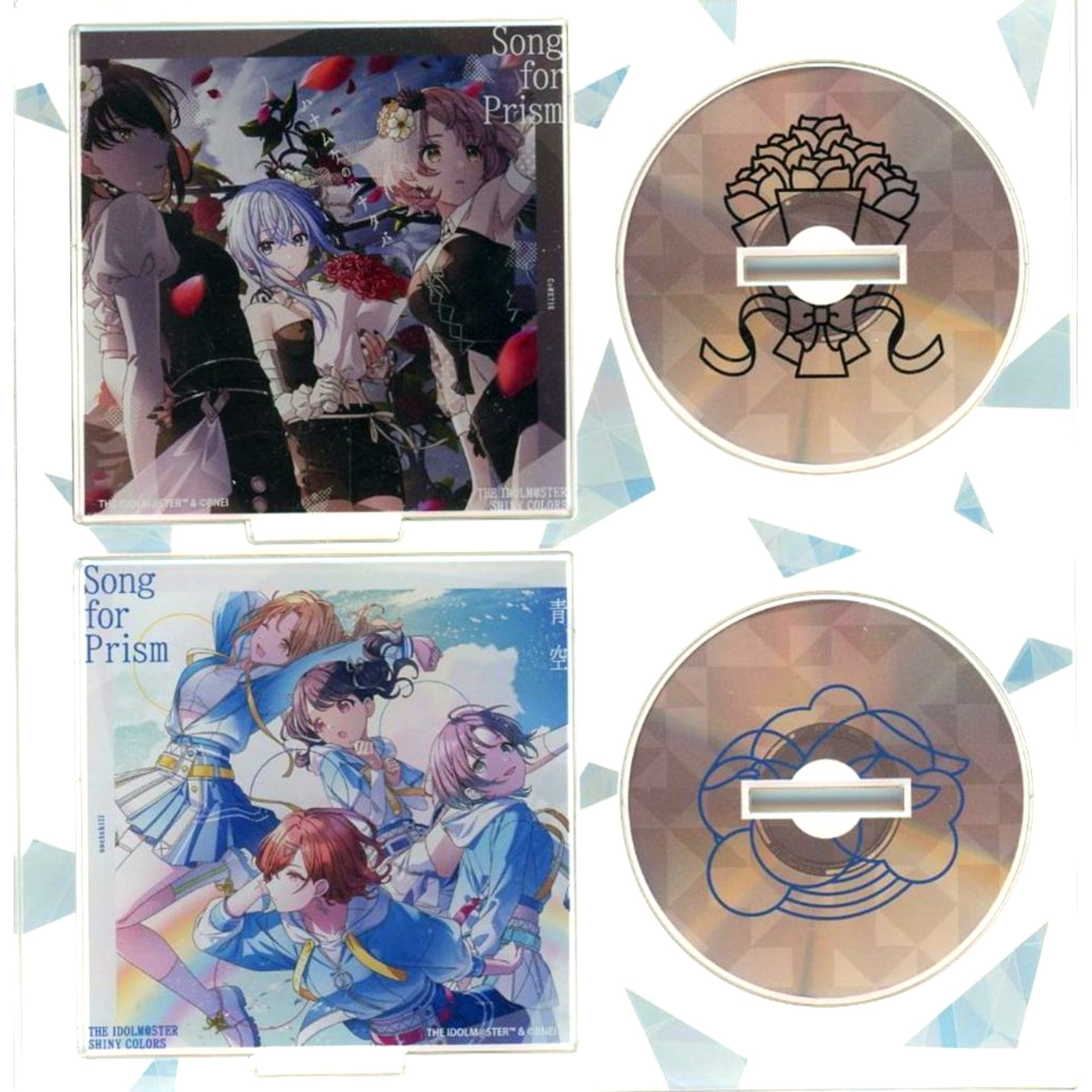 Hanamuke no Hanataba / Aozora The Idolmaster Shiny Colors Song for Prism Jacket Acrylic Stand Set [USED]