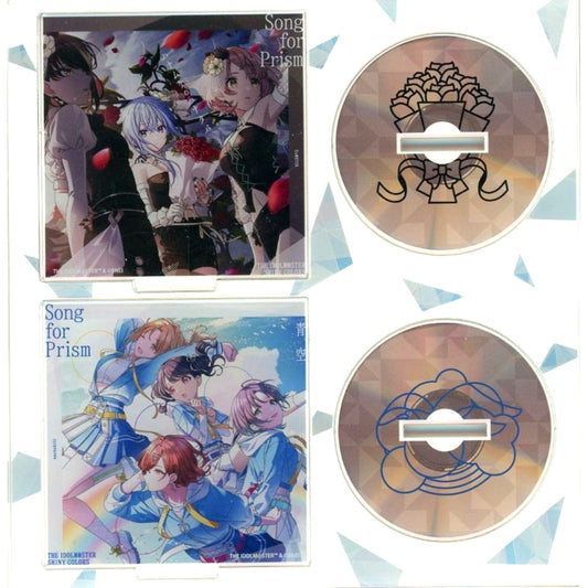 Hanamuke no Hanataba / Aozora The Idolmaster Shiny Colors Song for Prism Jacket Acrylic Stand Set [USED]