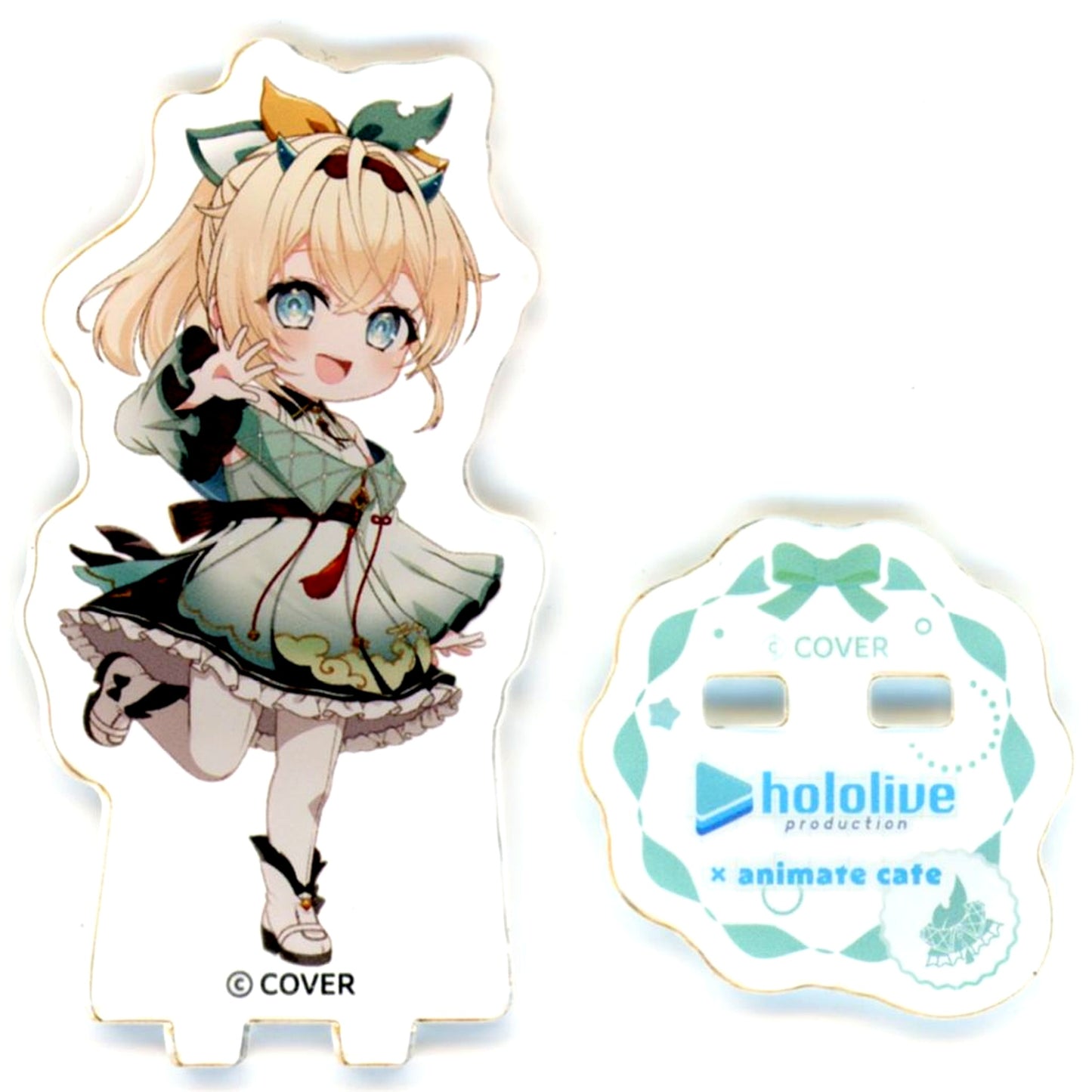 Kazama Iroha Virtual YouTuber Hololive x animatecafe Trading Mini Acrylic Stand [USED]