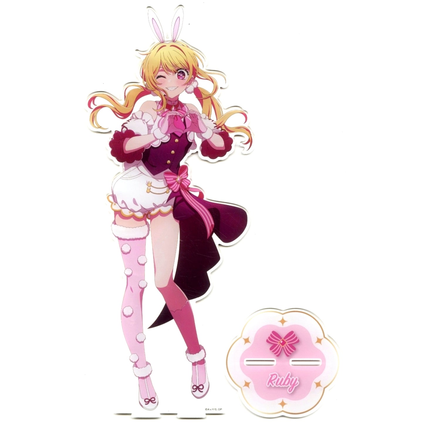 Rubii Hoshino (Ruby) Bunny Ver. BIG Acrylic Stand Oshi no Ko Jump Festa 2026 Made-to-Order Ltd [USED]