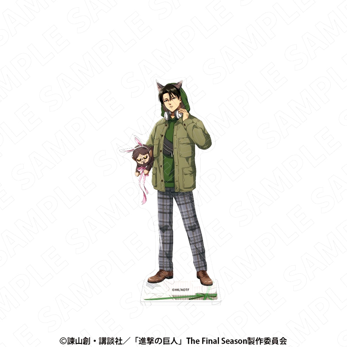 Levi Ackerman Acrylic Stand Attack on Titan [USED]