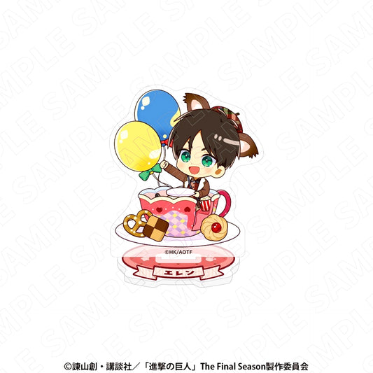 Eren Yeager Chibi Acrylic Stand Attack on Titan [USED]