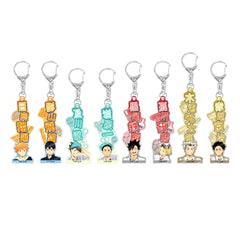 Set of 8 Haikyu Name Acrylic Collection Class [USED]