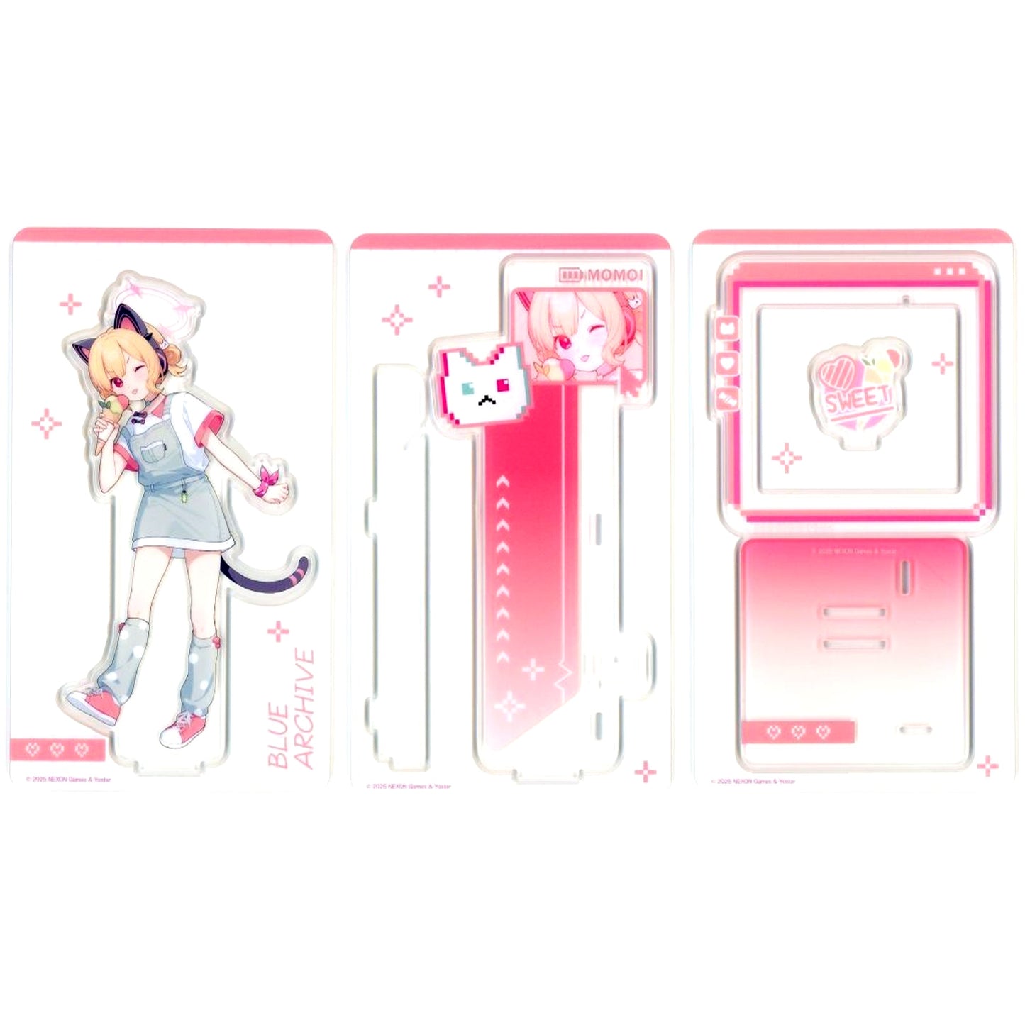 Momoi Saiba Game Development Department Blue Archive Yostar Shop Illustration Goods 3D Acrylic Stand [USED]