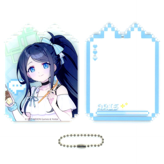 Aris Tendou Blue Archive Yostar Shop Game Development Department Illustration Acrylic Keychain [USED]