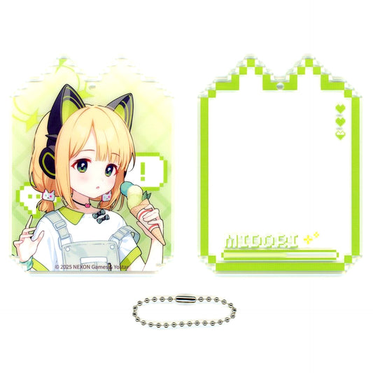 Midori Saiba Blue Archive Yostar Shop Game Development Department Illustration Acrylic Keychain [USED]