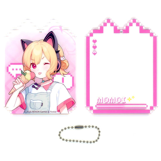 Momoi Saiba Blue Archive Yostar Shop Game Development Department Illustration Acrylic Keychain [USED]