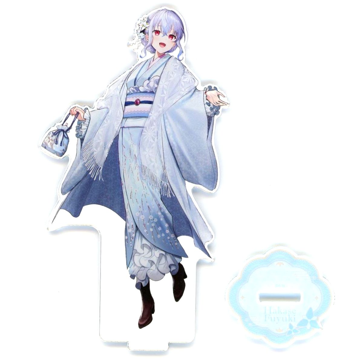 Hakase Fuyuki Acrylic Stand JR East x Virtual YouTuber Nijisanji SMC Kyoto Winter Campaign [USED]