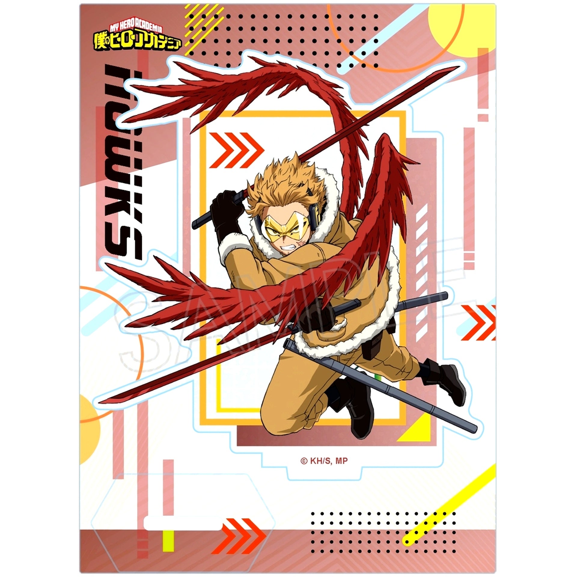 Hawks Shine Series Holo Acrylic Stand Vol.2 My Hero Academia [USED]
