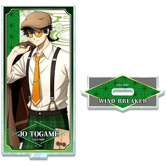 Jo Togame Design 06 Retro Modern Ver. Illustration Hologram Acrylic Stand TV Anime WIND BREAKER [USED]