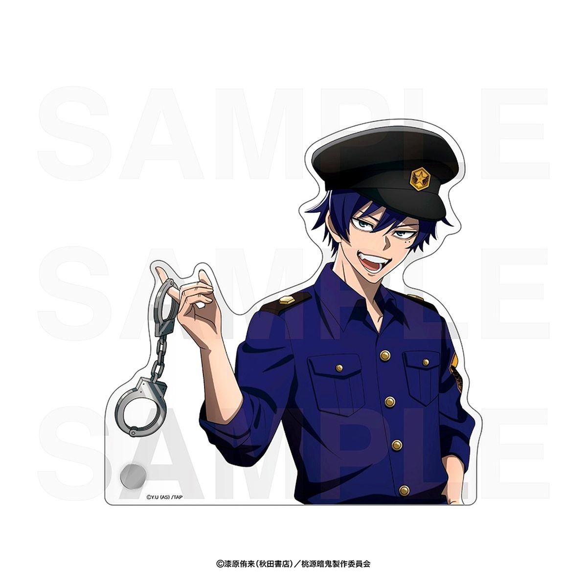 Shiki Ichinose Police Togen Anki: Dark Demon of Paradise Big Acrylic Stand [USED]