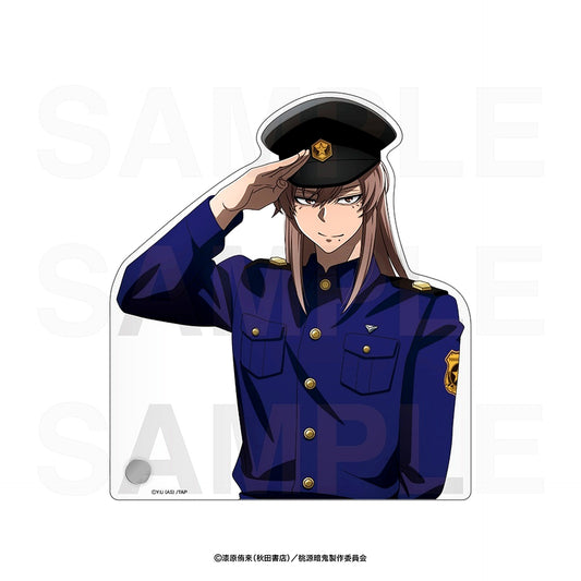 Shimon Momodera police TV Anime Tougen Anki BIG Acrylic Stand [USED]