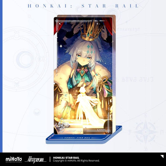 Honkai: Star Rail Ogon no Chi de Kizamu Jidai Light Cone Series Glitter Acrylic Stand [USED]