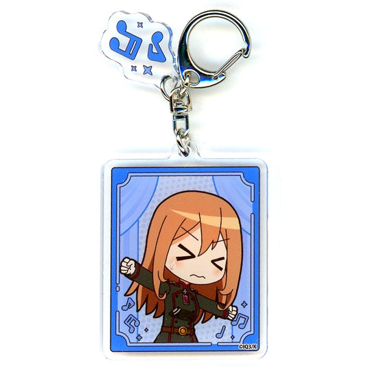Viktoriya Ivanovna Serebryakov Saga of Tanya the Evil Isekai Quartet 3 POP UP SHOP in Gamers Acrylic Keychain with Parts 01 Official Illustration [USED]