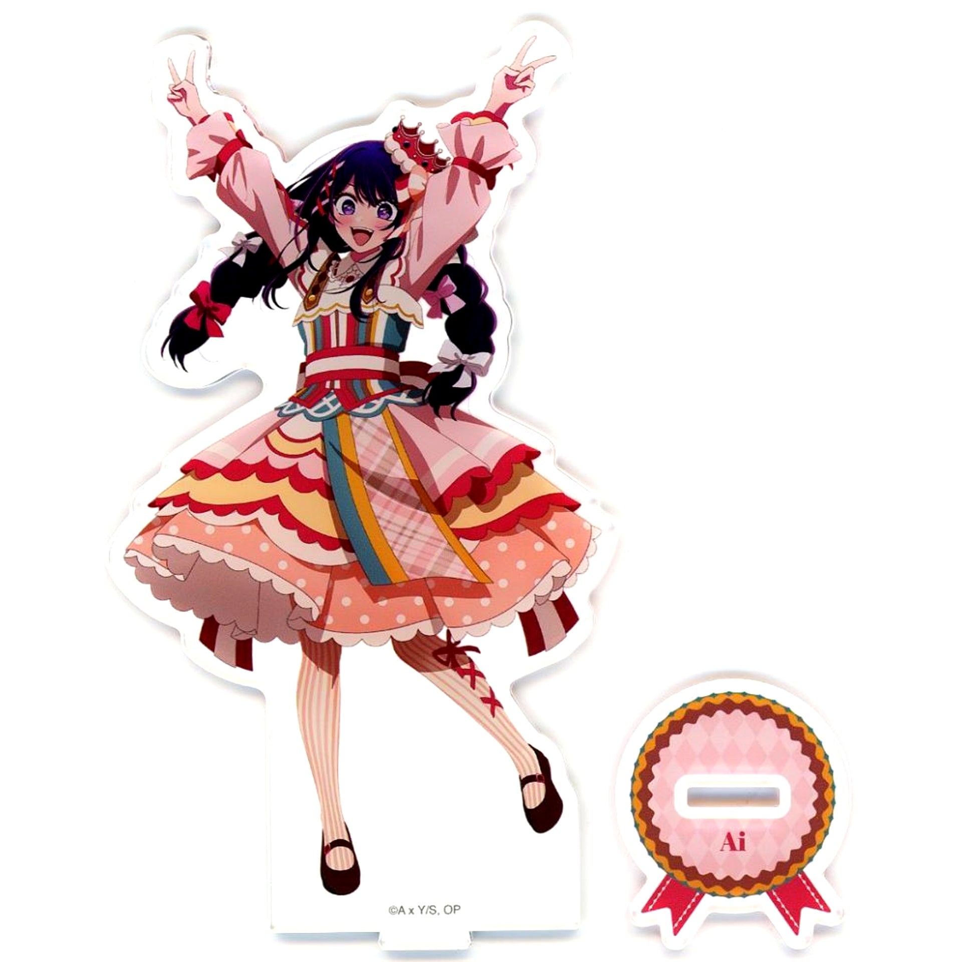 Ai Hoshino Colorful Ver. Acrylic Stand Figure TV Anime Oshi no Ko Season 3 Broadcast Commemorative Museum in AKIHABARA Gamers Main Store [USED]