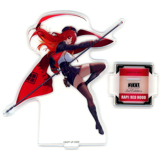 Rapi: Red Hood Key Visual Illustration Goddess of Victory: Nikke Acrylic Stand 2nd Exhibition Ark Big Three Enterprise Expo BIG THREE IN THE ARK [USED]
