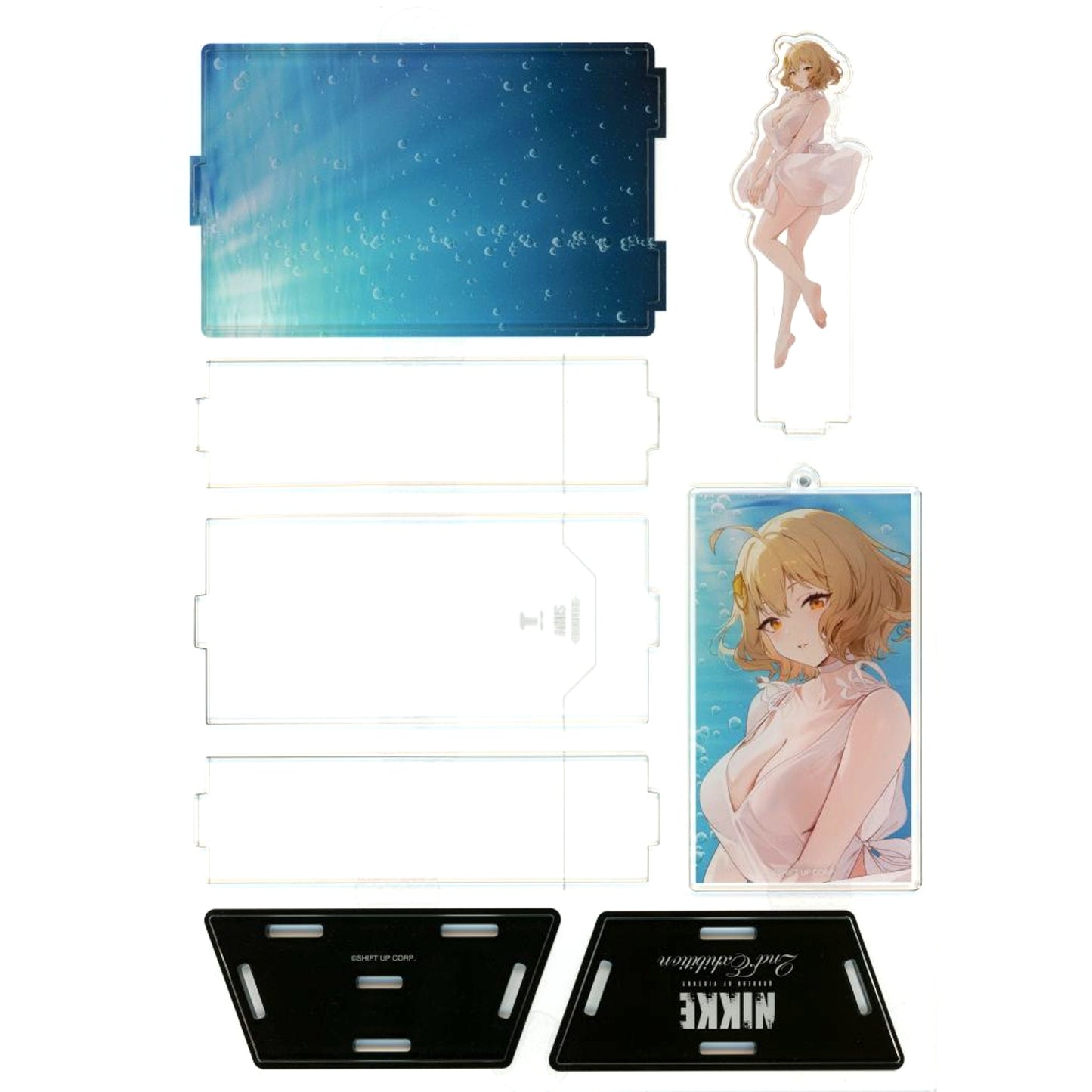 Anis Acrylic Diorama Goddess of Victory: NIKKE 2nd Exhibition The Big Three in the Ark [USED]