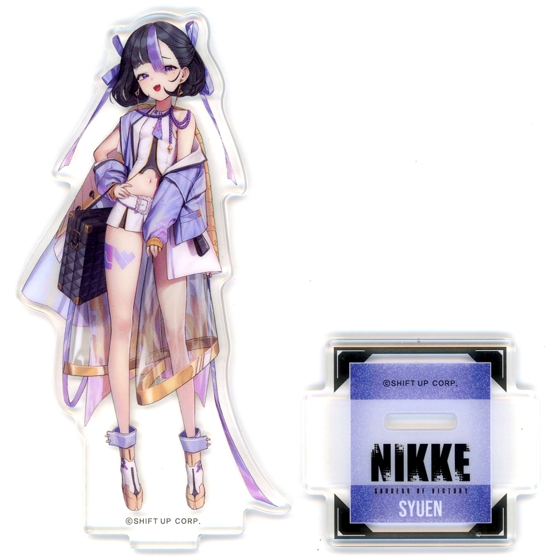 Syuen Goddess of Victory: NIKKE Acrylic Stand 2nd Exhibition Big Three in the Ark [USED]