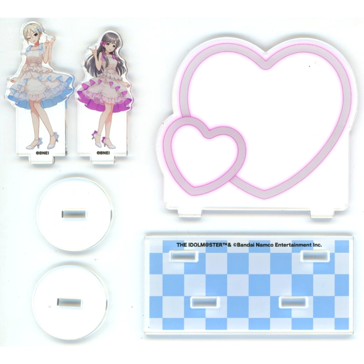 Sae Kobayakawa & Syuko Shiomi The Idolmaster Cinderella Girls Memorial Ornament Starlight Alliance [USED]