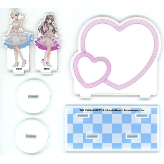 Sae Kobayakawa & Syuko Shiomi The Idolmaster Cinderella Girls Memorial Ornament Starlight Alliance [USED]