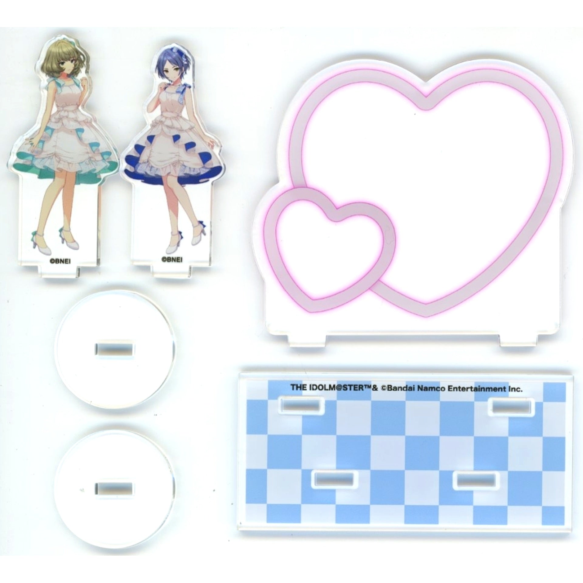 Kaede Takagaki & Kanade Hayami The Idolmaster Cinderella Girls Memorial Ornament Starlight Alliance [USED]