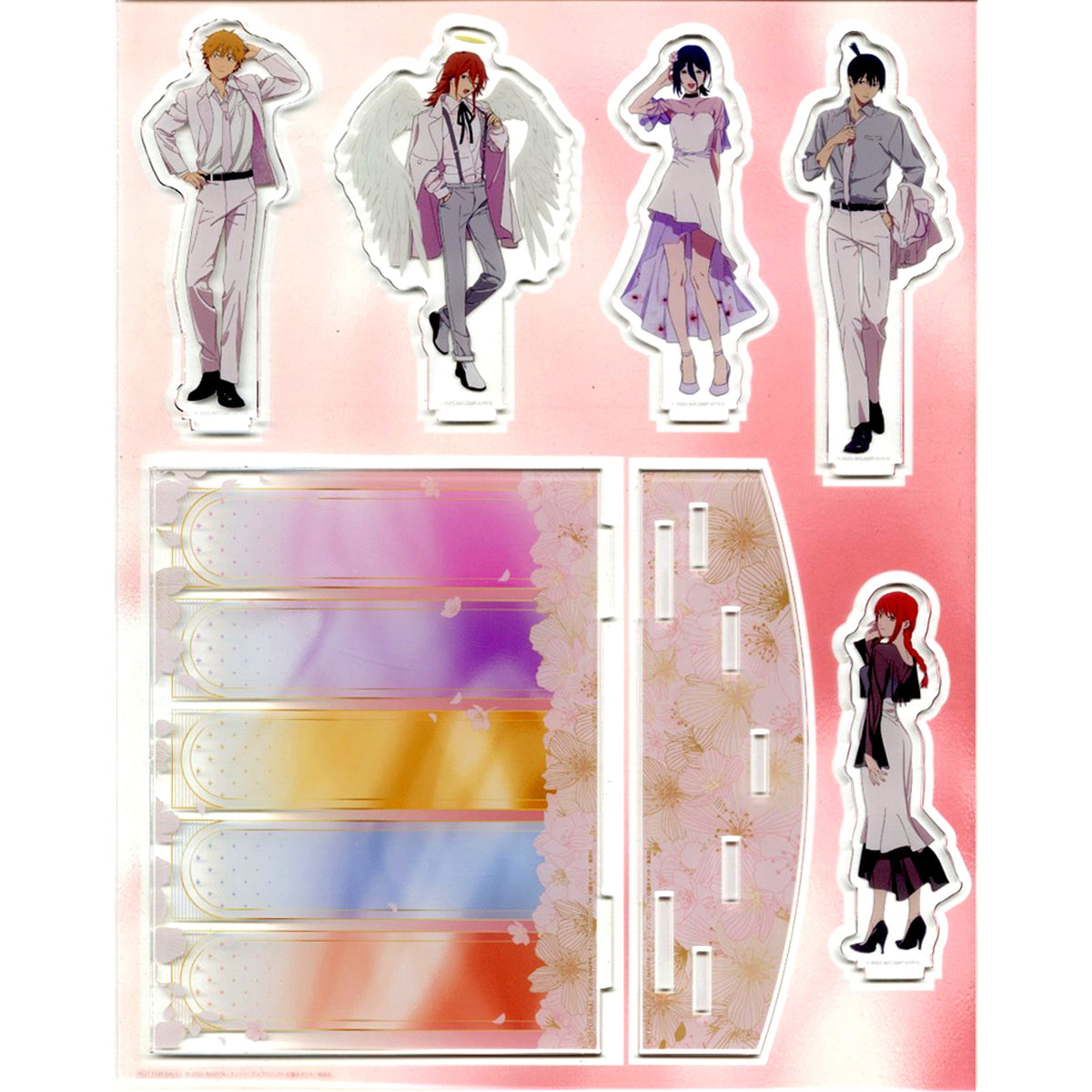 Group Chainsaw Man The Movie: Reze Arc x Sunshine City Prince Hotel Concept Room Accommodation Bonus Acrylic Diorama Stand [USED]