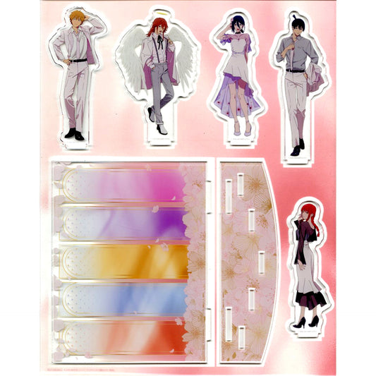 Group Chainsaw Man The Movie: Reze Arc x Sunshine City Prince Hotel Concept Room Accommodation Bonus Acrylic Diorama Stand [USED]