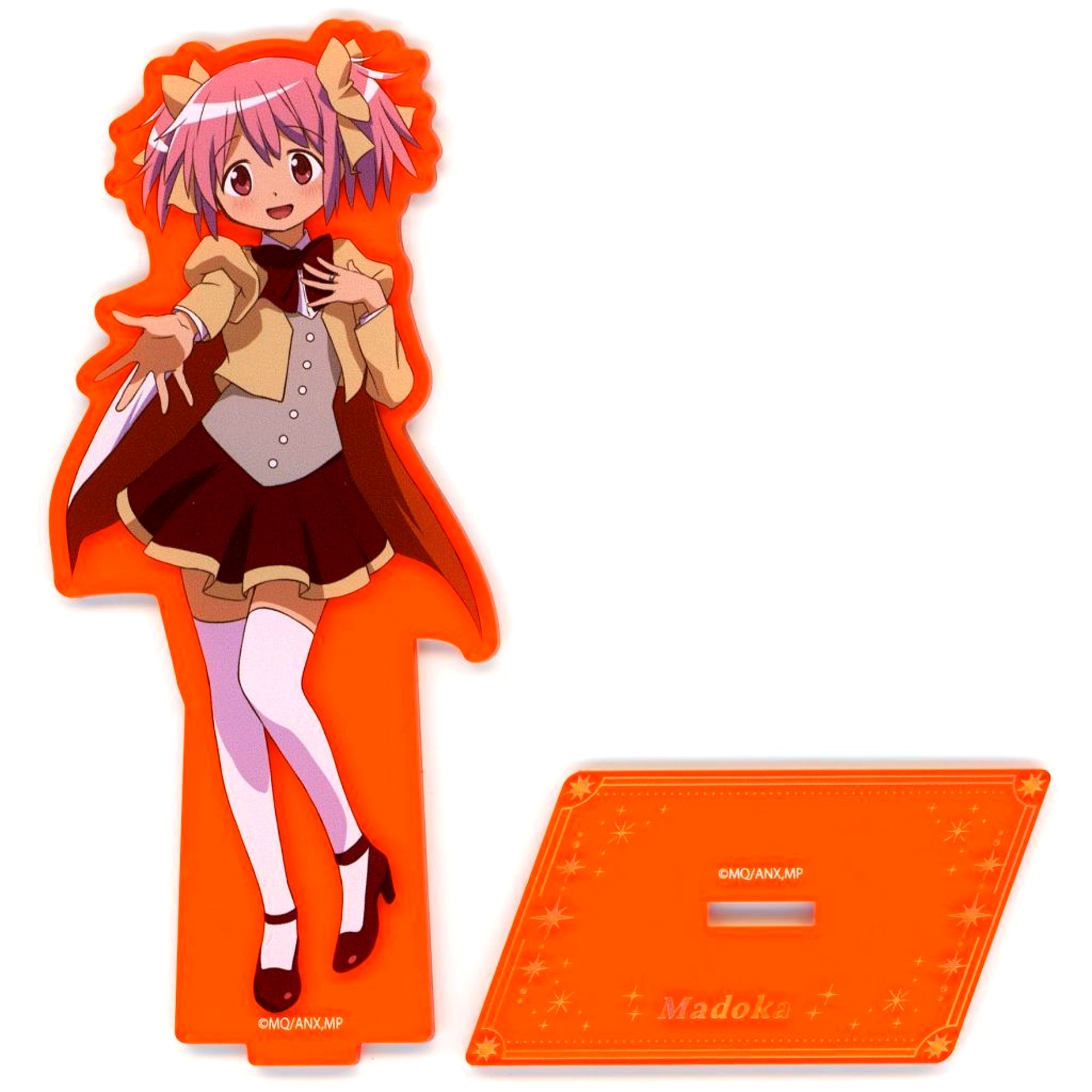 Madoka Kaname Puella Magi Madoka Magica Color Acrylic Stand Chara Pop Store in Bandai Namco Cross Store Atre Akihabara [USED]
