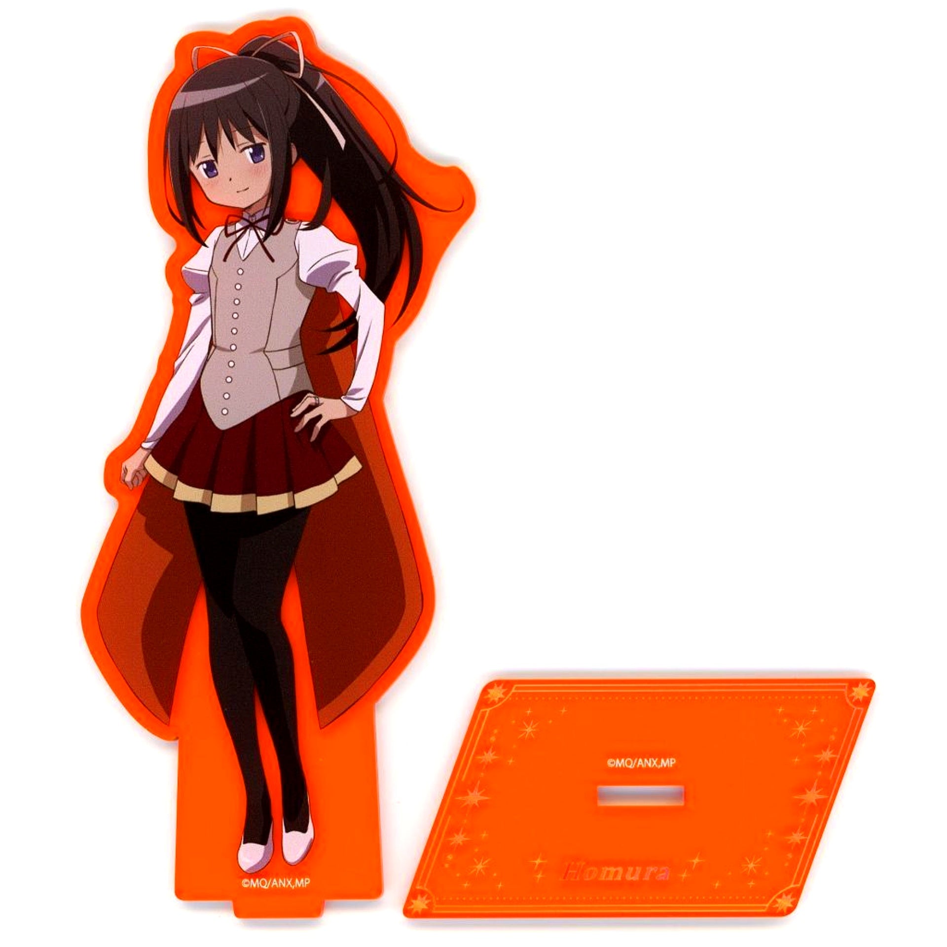 Homura Akemi Puella Magi Madoka Magica Color Acrylic Stand Chara Pop Store in Bandai Namco Cross Store Atre Akihabara [USED]