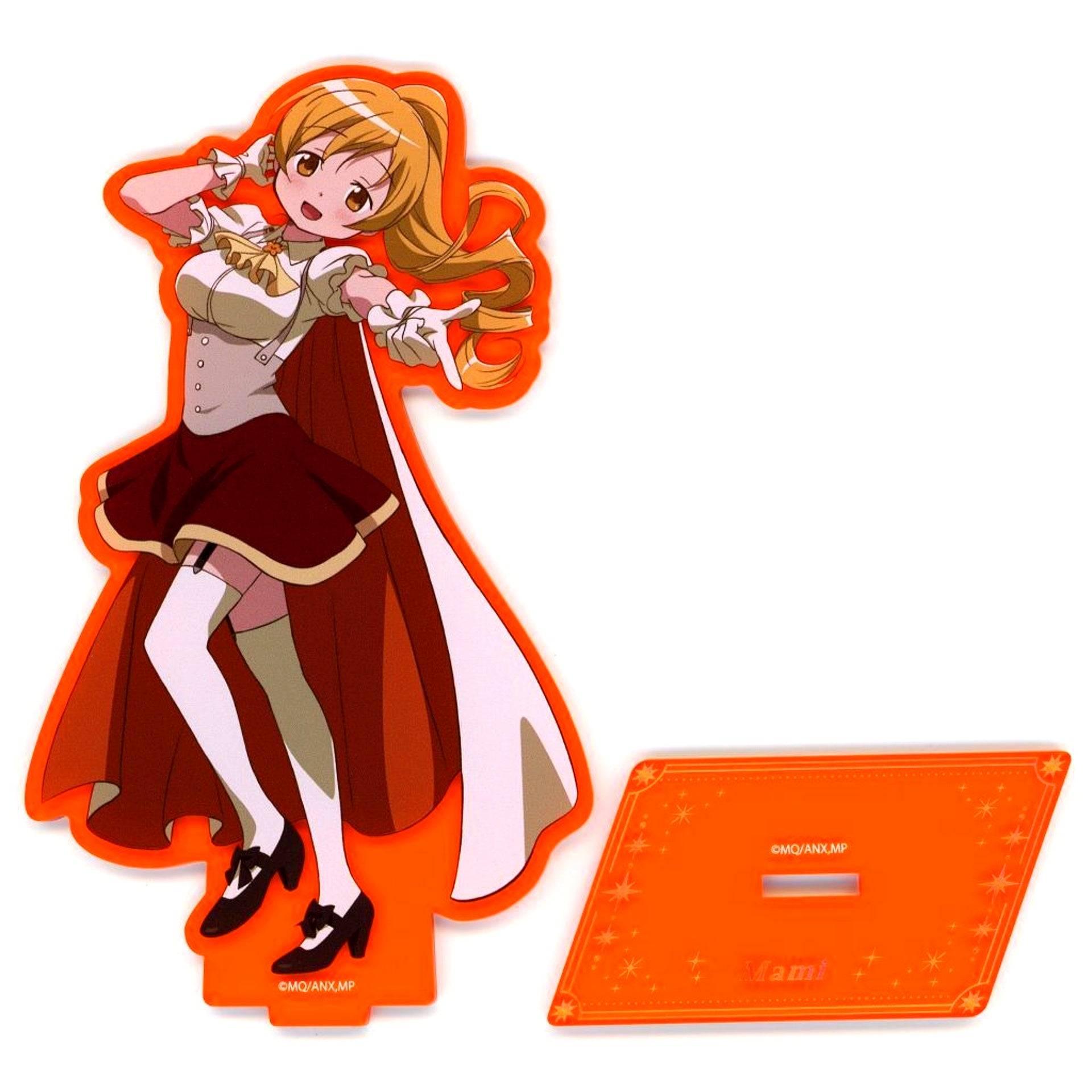 Mami Tomoe Puella Magi Madoka Magica Color Acrylic Stand Chara Pop Store in Bandai Namco Cross Store Atre Akihabara [USED]