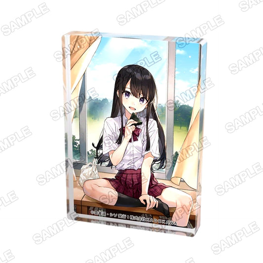 A7 Acrylic Block KADOKAWA Light Novel Exhibition 2025 The Pure and Beautiful Girl at My New School Was Actually My Childhood Friend I Used to Play with Thinking She Was a Boy [USED]